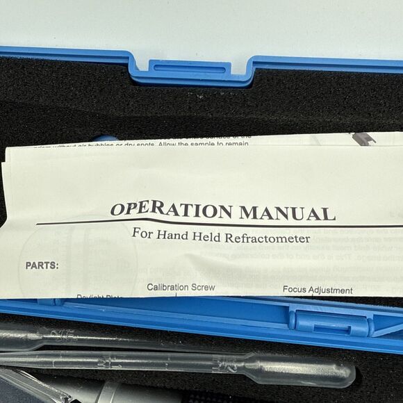 aichose Brix Refractometer with ATC Dual Scale - Specific Gravity & Brix Hydr... - Picture 8 of 9